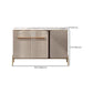 Contemporary Buffet Sideboard Stone Sideboard with Cabinets and Drawers Clearhalo 'buffet_sideboard' 'Buffets & Sideboards' 'furn' 'furn_buffet_sideboard' 'Furniture' 'Kitchen & Dining Furniture' 6347603