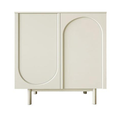 Table du buffet en bois du serveur de restauration contemporain avec armoires