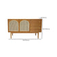 Sideboidali moderni cassetti a buffet cassetti e porte in pino buffet sideboard