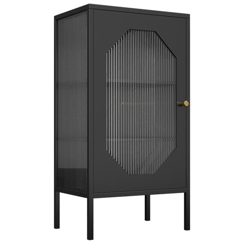 Tavolo laboard in metallo a buffet in stile glam senza luce