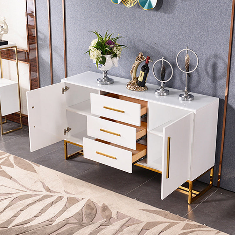 Buffet du buffet glamour 2 portes et 3 tiroirs armoires buffet buffet