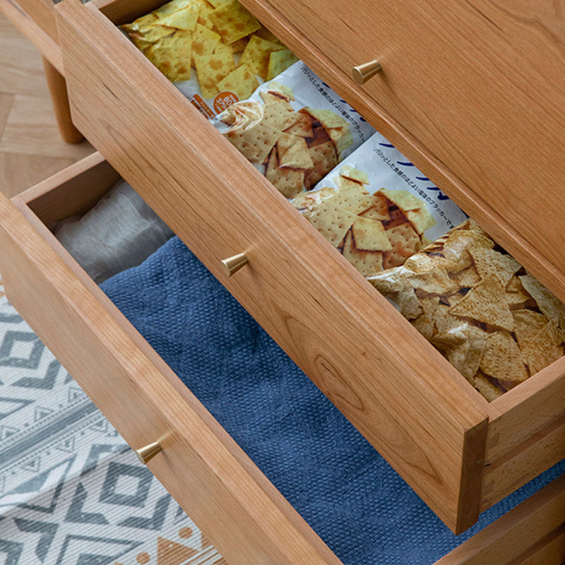 Moderni mobili a buffet mobili pino a buffet a buffet regolabile in legno in legno massiccio