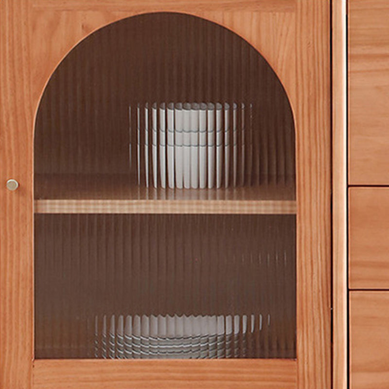 Bouchets modernes armoires buffet tiroirs et portes du buffet en bois massif en pin