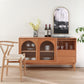 Bouchets modernes armoires buffet tiroirs et portes du buffet en bois massif en pin