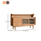 Cajones de buffet y puertas modernas de madera de cherry