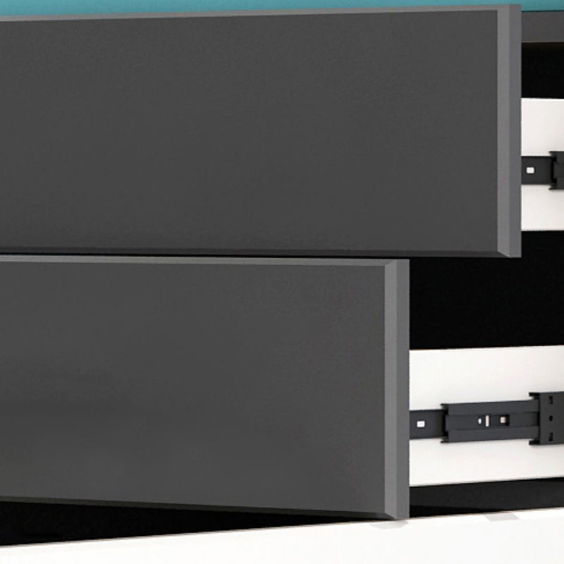 Contemporary Dining Buffet Wood Sideboard with Drawers and Cabinets Clearhalo 'buffet_sideboard' 'Buffets & Sideboards' 'furn' 'furn_buffet_sideboard' 'Furniture' 'Kitchen & Dining Furniture' 6347903