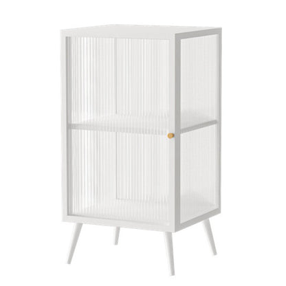 Glam Metal Sideboard a buffet Porte in vetro armadi a buffet