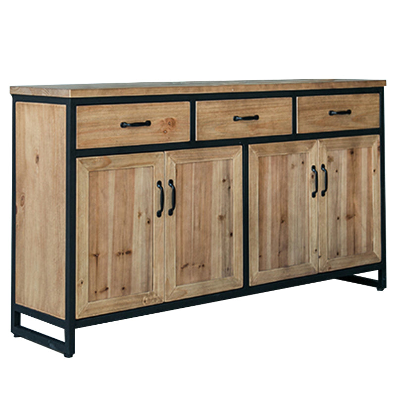 Sideboard a buffet per pranzo contemporaneo con armadi e cassetti