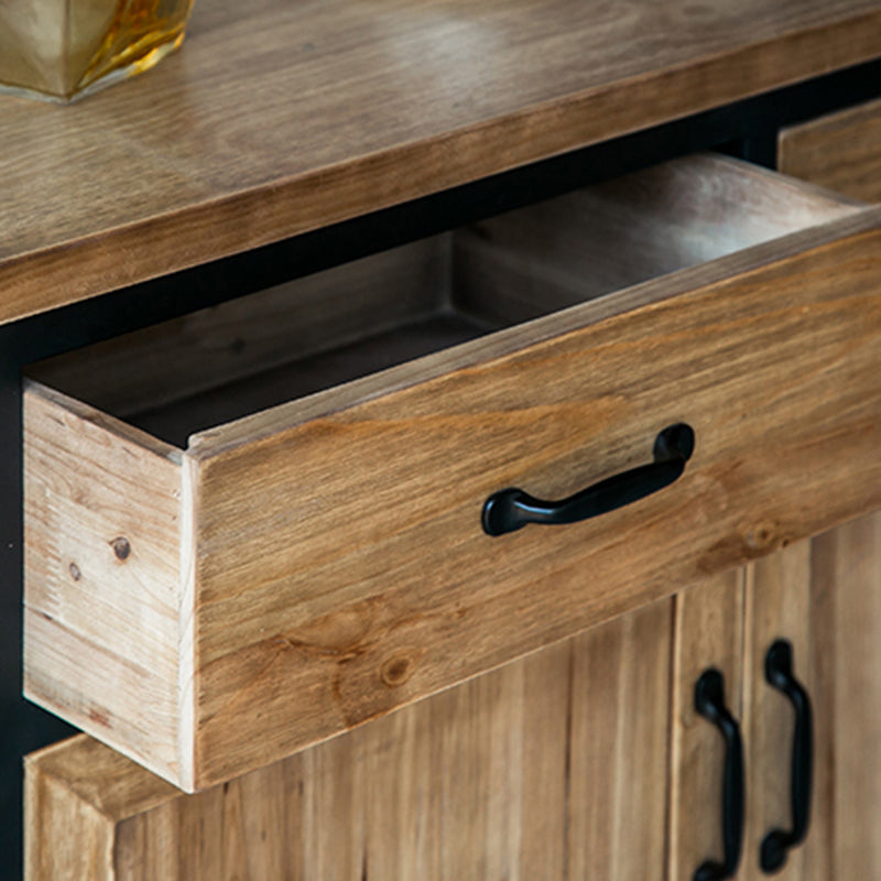 Sideboard a buffet per pranzo contemporaneo con armadi e cassetti