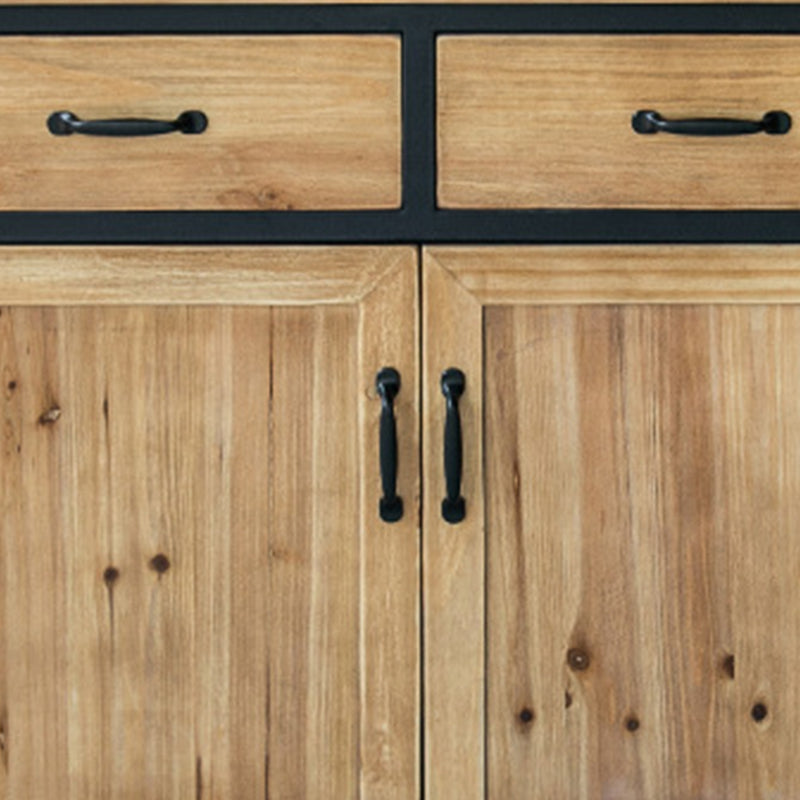 Sideboard a buffet per pranzo contemporaneo con armadi e cassetti