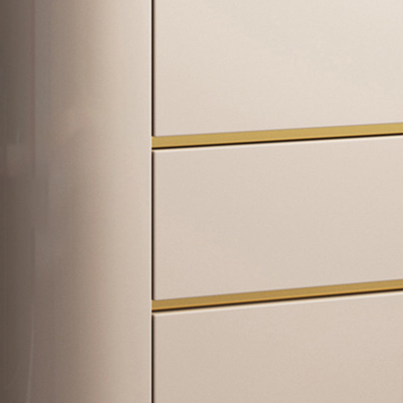 Glam Sideboard Buffet 3 Drawers and 2 Doors Adjustable Shelving Buffet Sideboard Clearhalo 'buffet_sideboard' 'Buffets & Sideboards' 'furn' 'furn_buffet_sideboard' 'Furniture' 'Kitchen & Dining Furniture' 6347977