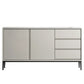 Glam Sideboard buffet 3 cassetti e 2 mobili porte a buffet sideboard