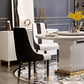 Glam buffet sideboard mobili a specchio a 4 porte a buffet da pranzo