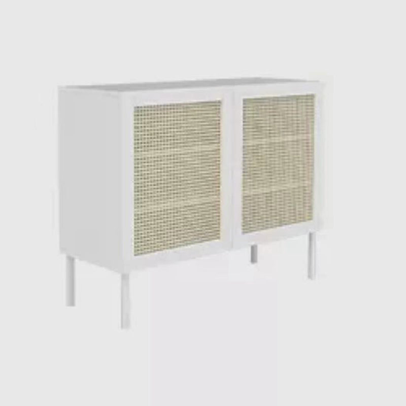 Server in legno massiccio di pino moderno 16 "W x 35" H POOS BAFFET SITEBBLET