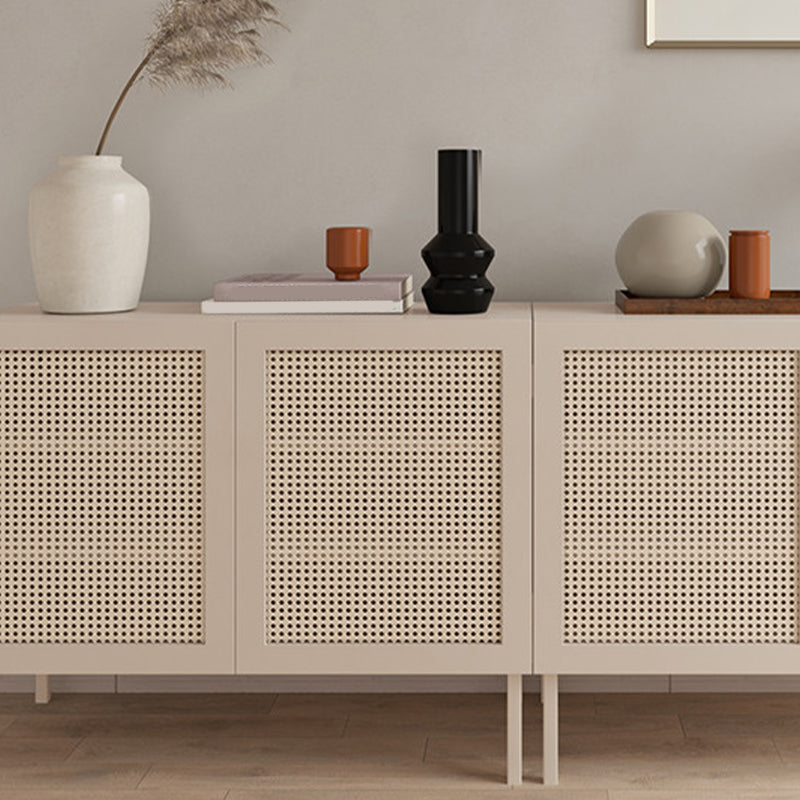 Server in legno massiccio di pino moderno 16 "W x 35" H POOS BAFFET SITEBBLET