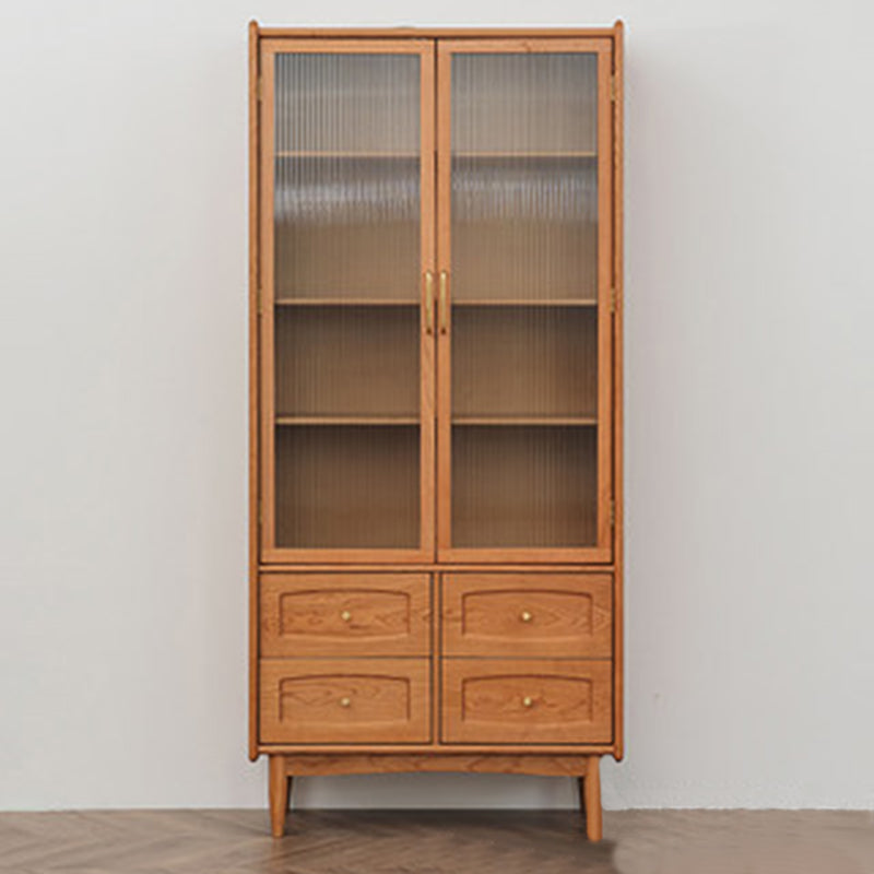 TABELLO DI SIDEBITÀ MODERNA CHE IN LEGNO SOLIDE 70 "H buffet da pranzo con armadi e cassetti