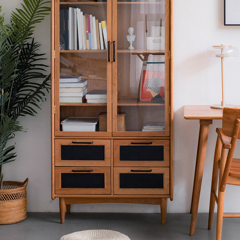 TABELLO DI SIDEBITÀ MODERNA CHE IN LEGNO SOLIDE 70 "H buffet da pranzo con armadi e cassetti