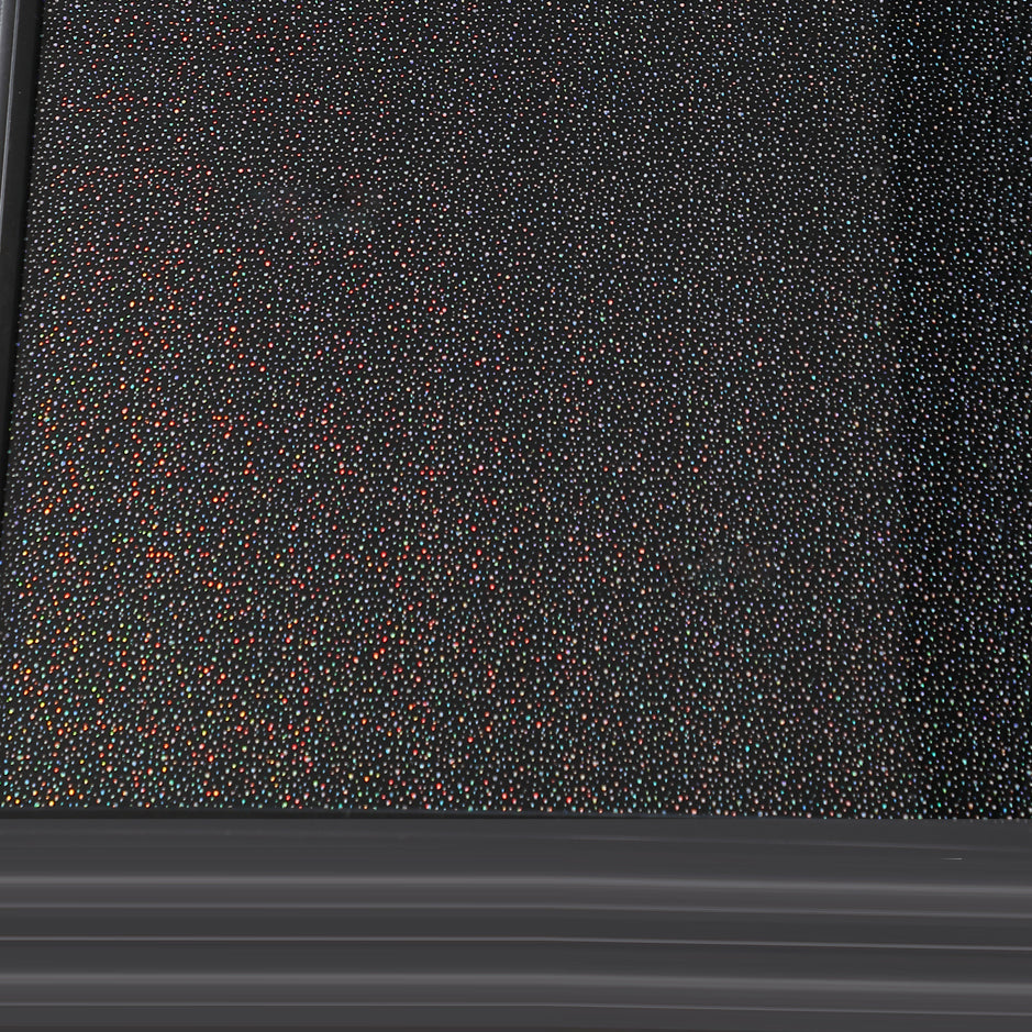 Buffet noir moderne buffet en miroir de table de plate-forme métallique salon