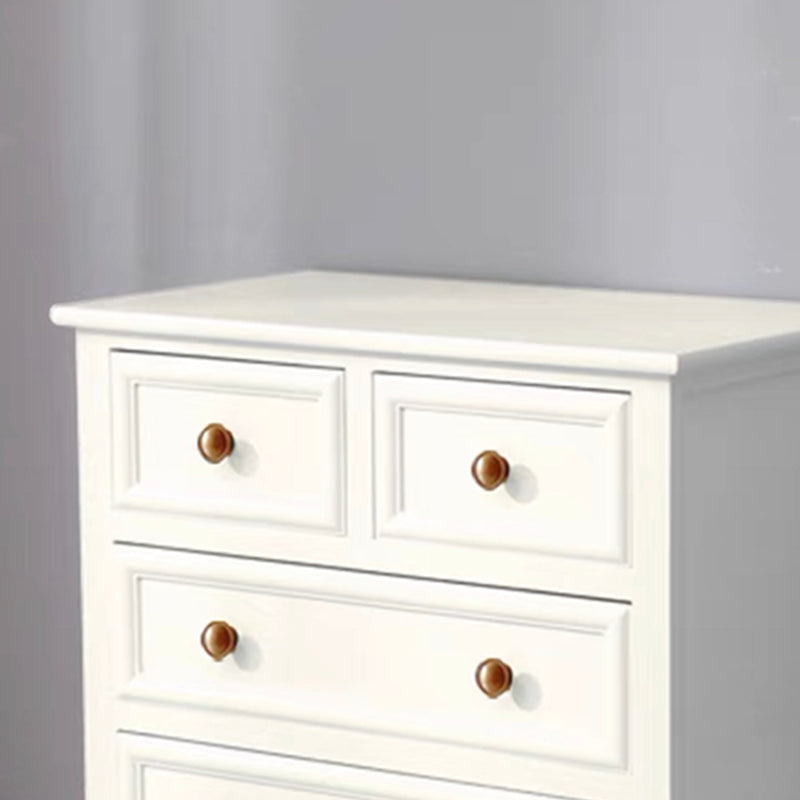 引き出しの長方形のアクセントチェストを備えた現代のチェストノブソリッドウッド