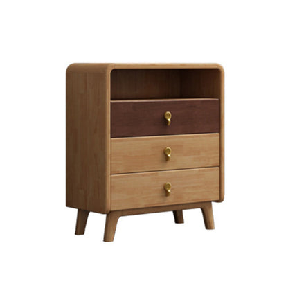 Modern & Contemporary Chest Rubberwood with Drawer Rectangle Accent Chest 3 Clearhalo 'Cabinets & Chests' 'cabinets_chests' 'furn' 'furn_cabinets_chests' 'Furniture' 'Living Room Furniture' 6348769