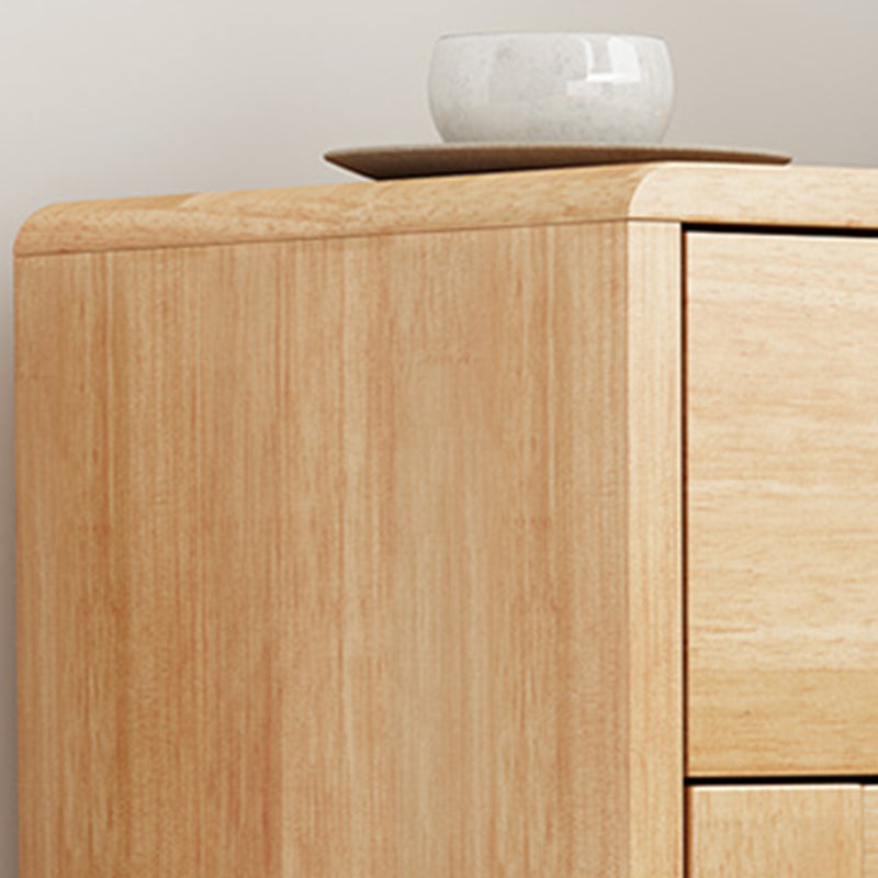 39.37" Tall 2 - Drawer Accent Cabinet Wood Storage Cabinet with 2 Doors Clearhalo 'Cabinets & Chests' 'cabinets_chests' 'furn' 'furn_cabinets_chests' 'Furniture' 'Living Room Furniture' 6348781