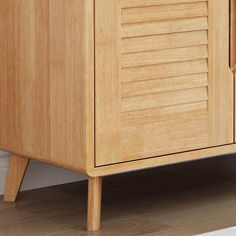 39.37" Tall 2 - Drawer Accent Cabinet Wood Storage Cabinet with 2 Doors Clearhalo 'Cabinets & Chests' 'cabinets_chests' 'furn' 'furn_cabinets_chests' 'Furniture' 'Living Room Furniture' 6348782