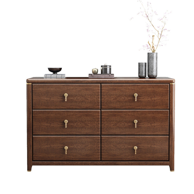 Mid Century Modern Chest Wood Rectangular Chest in Walnut Finish 6 Clearhalo 'Cabinets & Chests' 'cabinets_chests' 'furn' 'furn_cabinets_chests' 'Furniture' 'Living Room Furniture' 6348812