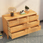 Rectangular Wood Chest Modern Style 5/6/7 - Drawer Accent Chest Clearhalo 'Cabinets & Chests' 'cabinets_chests' 'furn' 'furn_cabinets_chests' 'Furniture' 'Living Room Furniture' 6348822