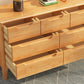 Rectangular Wood Chest Modern Style 5/6/7 - Drawer Accent Chest Clearhalo 'Cabinets & Chests' 'cabinets_chests' 'furn' 'furn_cabinets_chests' 'Furniture' 'Living Room Furniture' 6348827