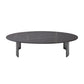 Glam Oval Stone Top Coffee Table with Steel Base Cocktail Table Clearhalo 'Coffee & Accent Tables' 'Coffee Tables' 'coffee_tables' 'furn' 'furn_coffee_tables' 'Furniture' 'Living Room Furniture' 6348894