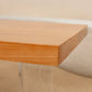 Solid Wood Coffee Table Double Pedestal Base Coffee or End Table, 19.68" Wide Clearhalo 'Coffee & Accent Tables' 'Coffee Tables' 'coffee_tables' 'furn' 'furn_coffee_tables' 'Furniture' 'Living Room Furniture' 6349053