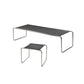 Contemporary Rectangle Solid Wood Coffee Table with Steel Sled Base Clearhalo 'Coffee & Accent Tables' 'Coffee Tables' 'coffee_tables' 'furn' 'furn_coffee_tables' 'Furniture' 'Living Room Furniture' 6349074