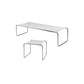 Contemporary Rectangle Solid Wood Coffee Table with Steel Sled Base Clearhalo 'Coffee & Accent Tables' 'Coffee Tables' 'coffee_tables' 'furn' 'furn_coffee_tables' 'Furniture' 'Living Room Furniture' 6349075