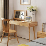 Contemporary Solid Wood Make -up Tables Vanity with 1 Drawer
