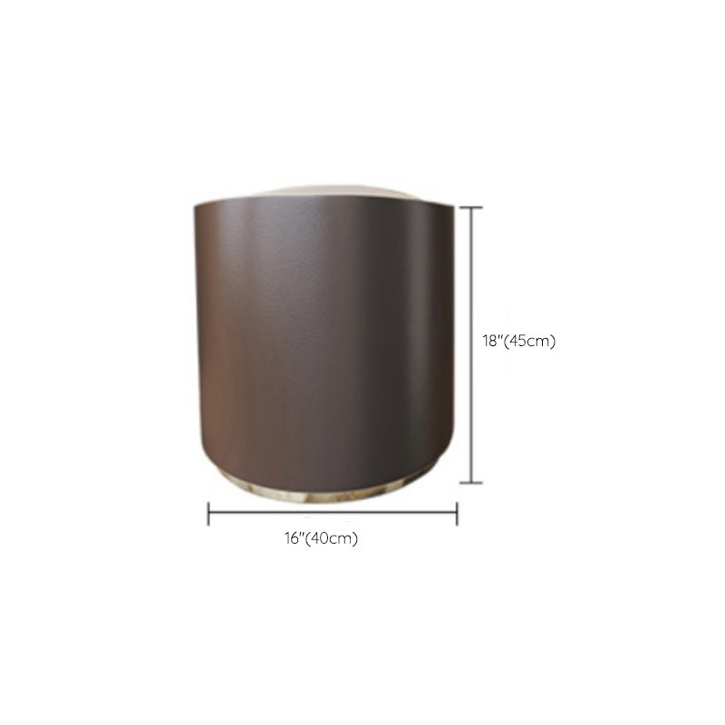 Scrivania di vanità in vetro con 5 cassetti di stoccaggio da 16.14 "set di vanità in legno largo