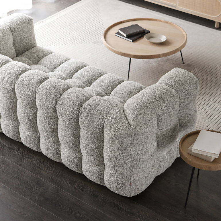Contemporary Fabric 3 Seater Living Room Seating Tuxedo Arm Cushions Sofa Clearhalo 'furn' 'furn_sofas' 'Furniture' 'Living Room Furniture' 'Sofa' 'sofas' 6349340
