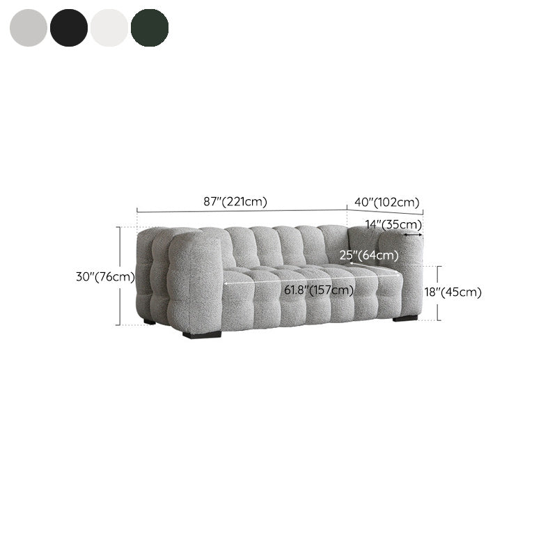 Contemporary Fabric 3 Seater Living Room Seating Tuxedo Arm Cushions Sofa Clearhalo 'furn' 'furn_sofas' 'Furniture' 'Living Room Furniture' 'Sofa' 'sofas' 6349345