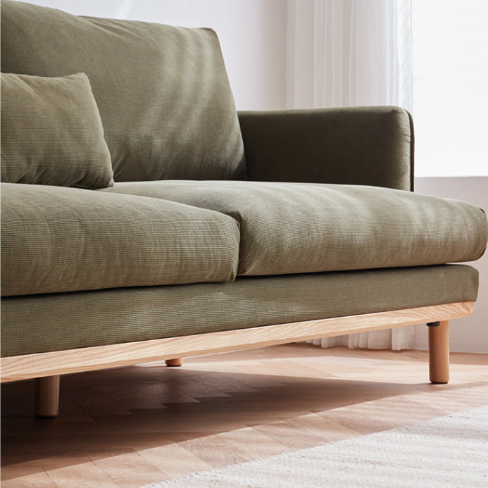 Zeitgenössische stationäre Wohnzimmer Sitzplätze Square Arm Kissen