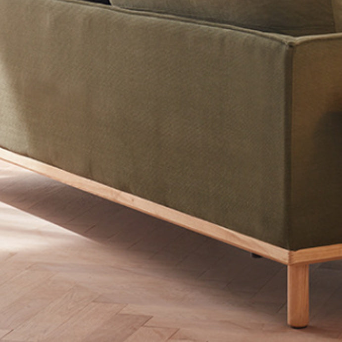 Zeitgenössische stationäre Wohnzimmer Sitzplätze Square Arm Kissen