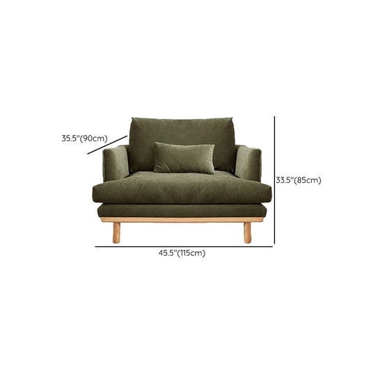 Zeitgenössische stationäre Wohnzimmer Sitzplätze Square Arm Kissen