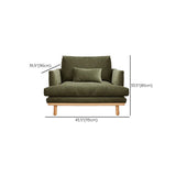 Zeitgenössische stationäre Wohnzimmer Sitzplätze Square Arm Kissen