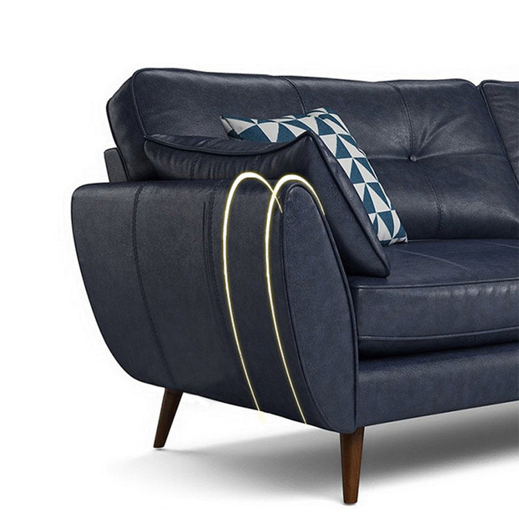 Zeitgenössische Kunstleder stationär ausgestattete Armkissen Sitzgelegenheiten