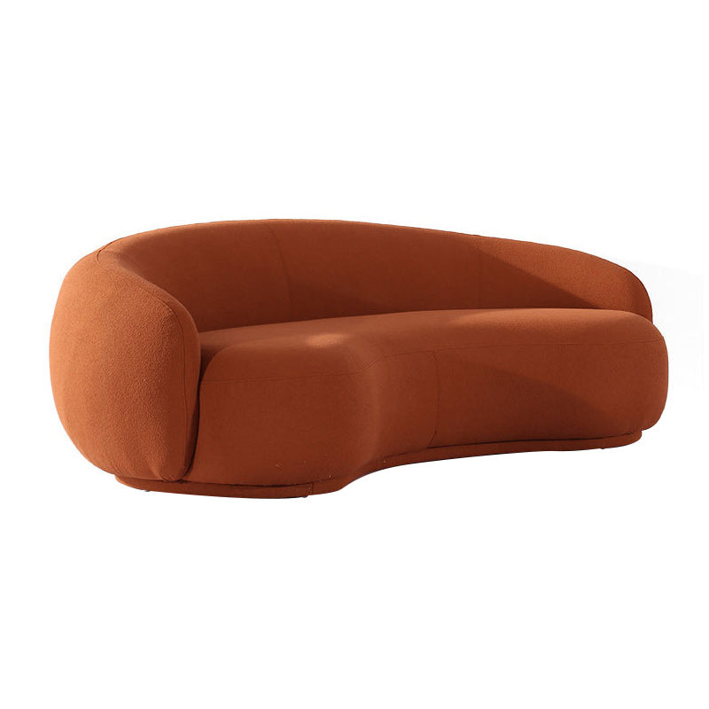 現代の静止生地3シーターリビングルームタキシードアームソファ