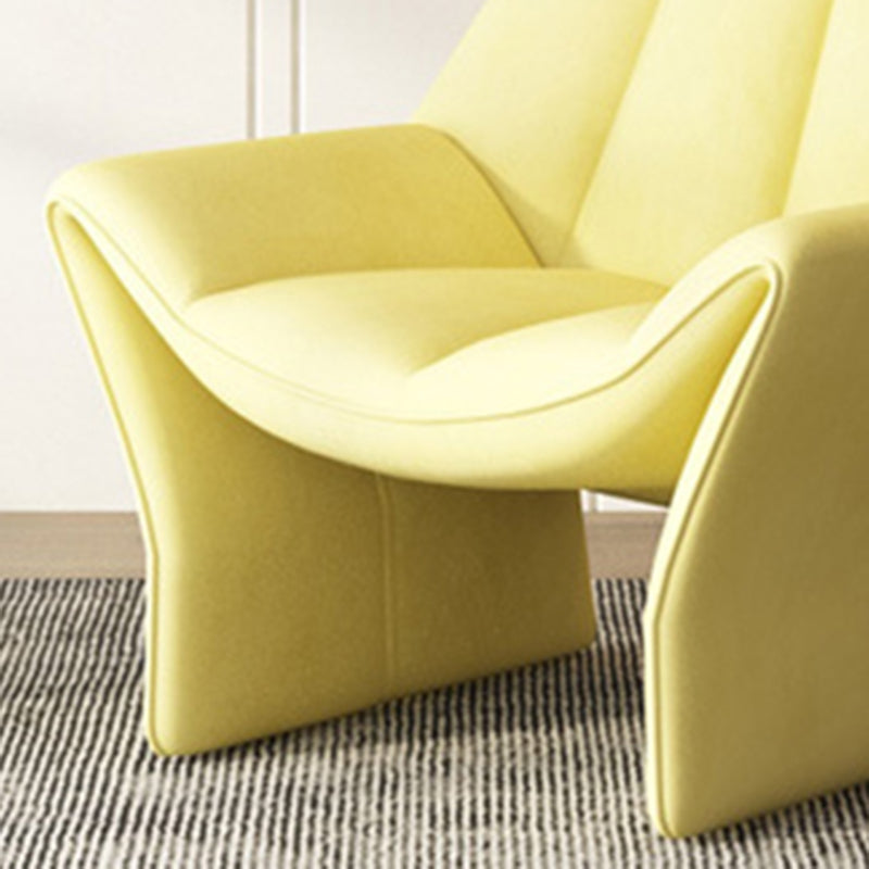 33.85" Wide Parsons Chair Armless Chair with Sewn Pillow Back Clearhalo 'Accent Chairs' 'accent_chairs' 'Chairs & Seating' 'furn' 'furn_accent_chairs' 'Furniture' 'Living Room Furniture' 6349671