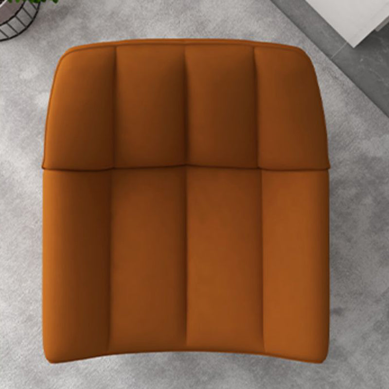 33.85" Wide Parsons Chair Armless Chair with Sewn Pillow Back Clearhalo 'Accent Chairs' 'accent_chairs' 'Chairs & Seating' 'furn' 'furn_accent_chairs' 'Furniture' 'Living Room Furniture' 6349674