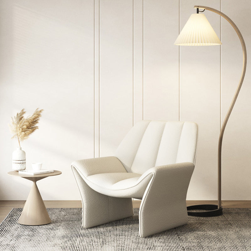 33.85" Wide Parsons Chair Armless Chair with Sewn Pillow Back Clearhalo 'Accent Chairs' 'accent_chairs' 'Chairs & Seating' 'furn' 'furn_accent_chairs' 'Furniture' 'Living Room Furniture' 6349676