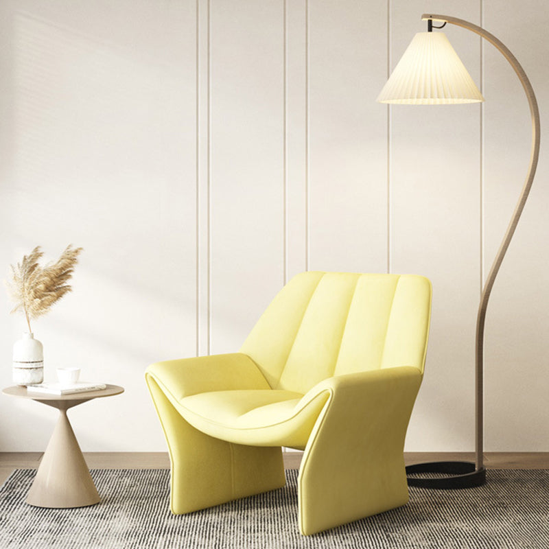 33.85" Wide Parsons Chair Armless Chair with Sewn Pillow Back Clearhalo 'Accent Chairs' 'accent_chairs' 'Chairs & Seating' 'furn' 'furn_accent_chairs' 'Furniture' 'Living Room Furniture' 6349678