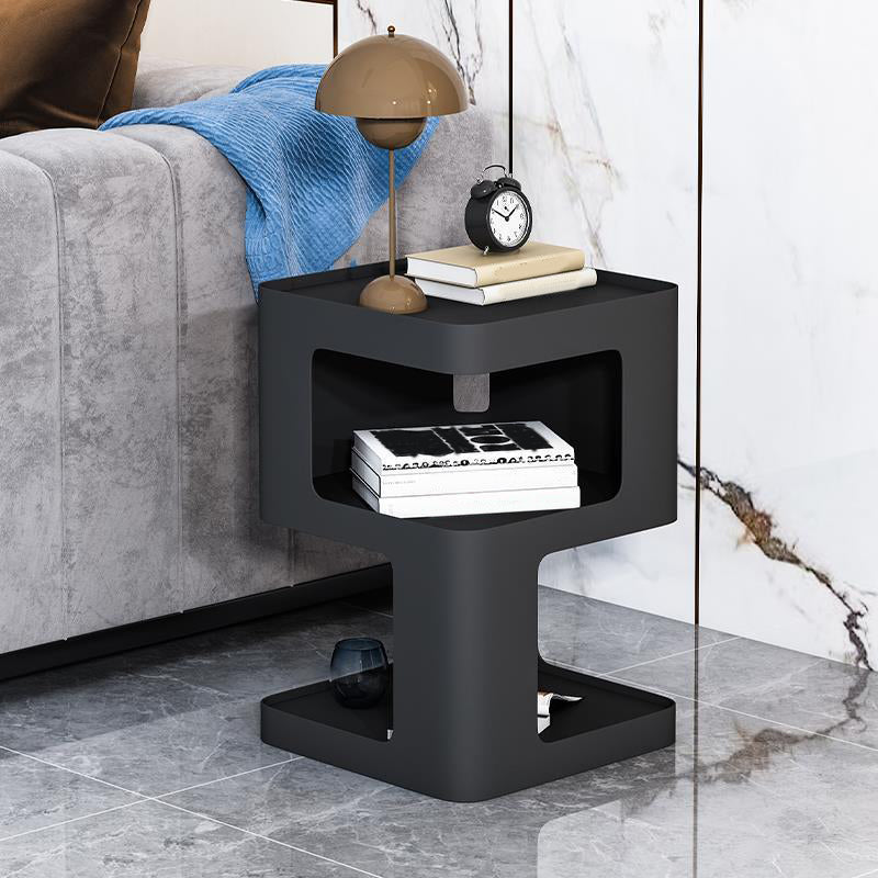 金属抽象ベースエンド表21.65 "ストレージ付きの高さの正方形の上部面表