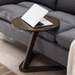 Scandinavian Solid Wood End Table Abstract Base Table Living Room Side Table