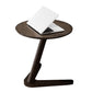 Scandinavian Solid Wood End Table Abstract Base Table Living Room Side Table